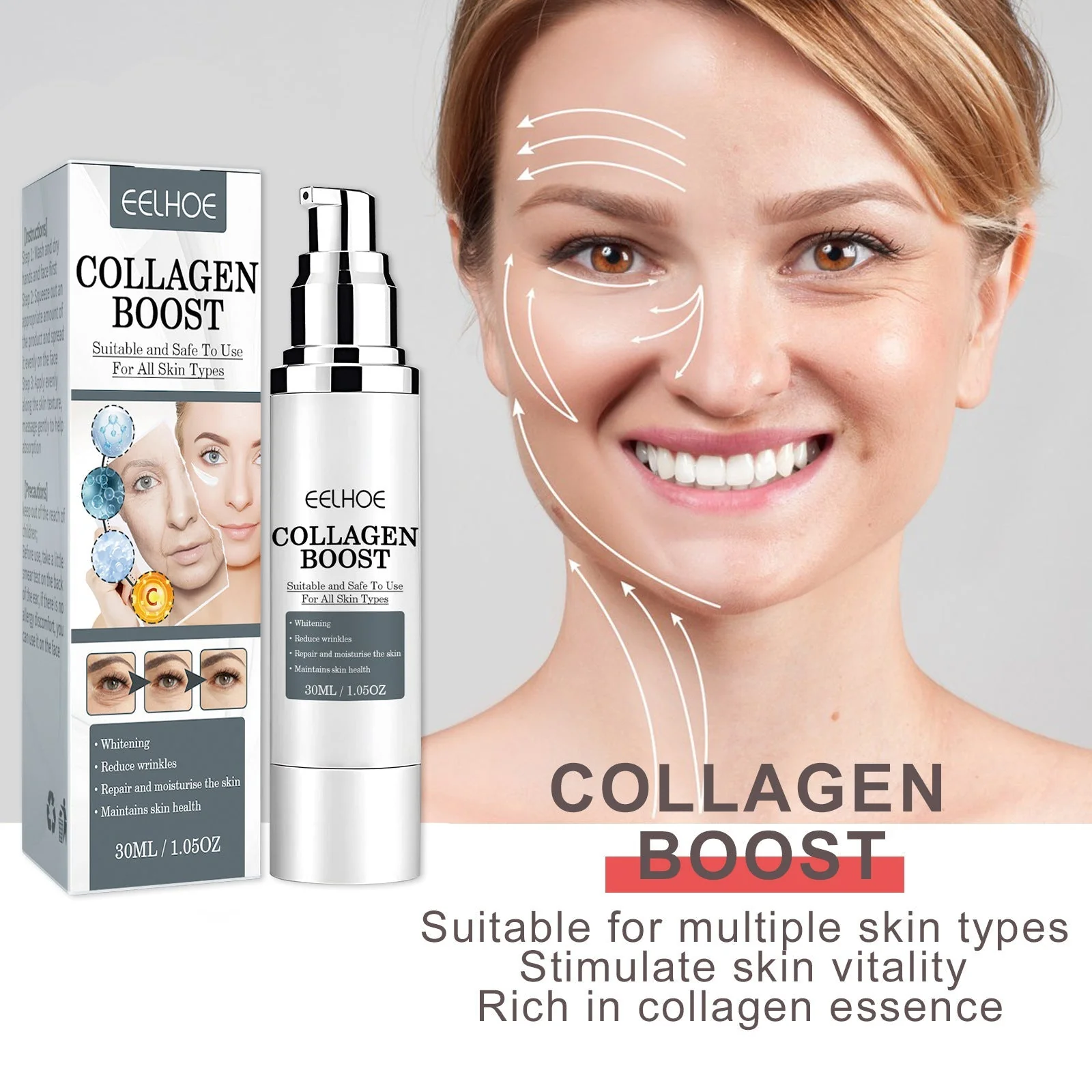 Last Day Promotion 70% OFF - š„2023 New Collagen Boost Permanent Anti-Aging Serum